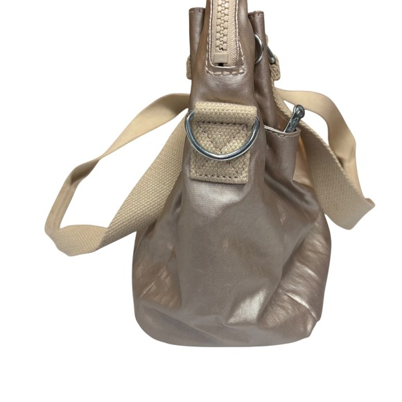 Kipling Felicity Women's Metallic Gold Shoulder Crossbody Bag and Wallet Set - Picture 10 of 13